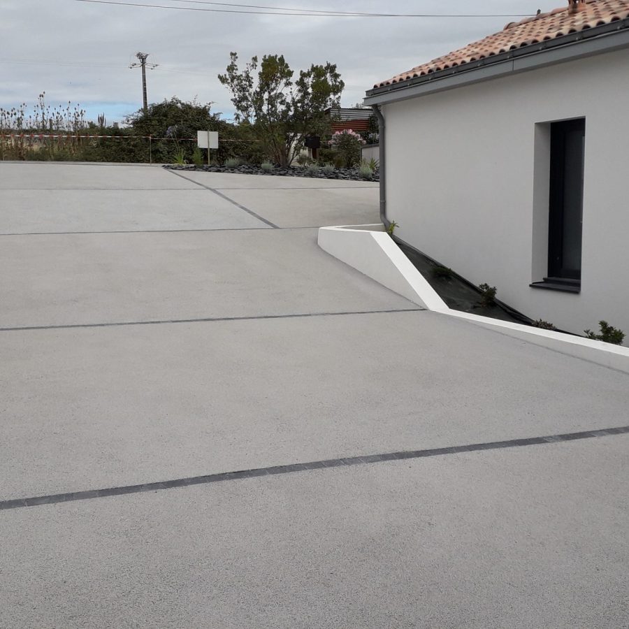 drainant gris avec pavé calcaire bleu d'asie (3)